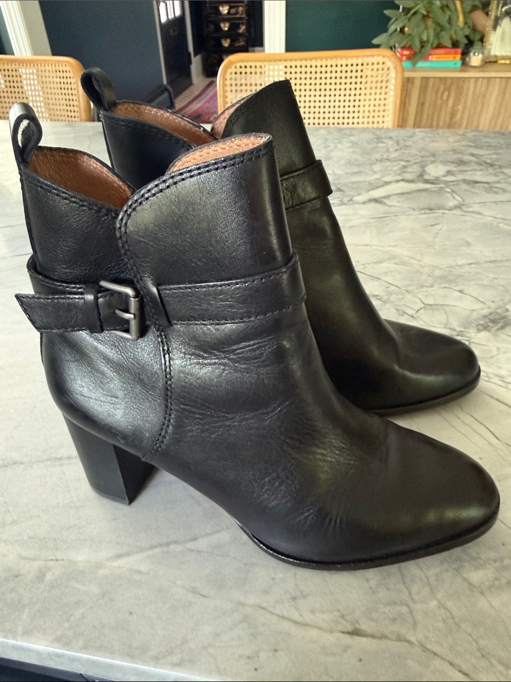 Madewell Black Ankle Boots